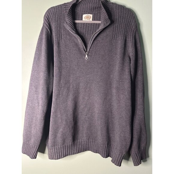 Paradise Collection Men’s XL Gray Cotton Sweater Classic Preppy Pullover office - Picture 1 of 6